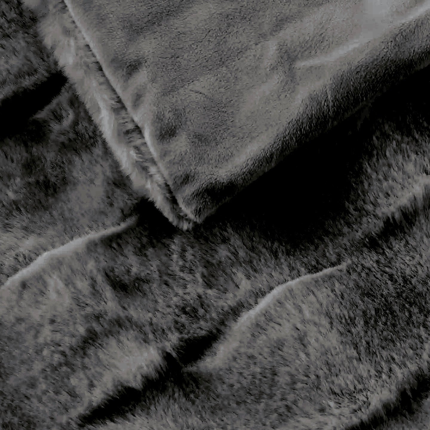 Faux Fur Velvet Throw