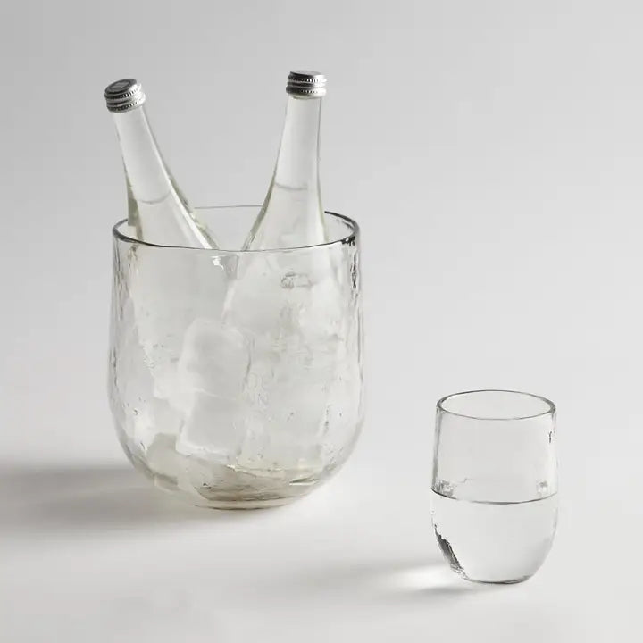 Pebbled Medium Glasses - Set of 4