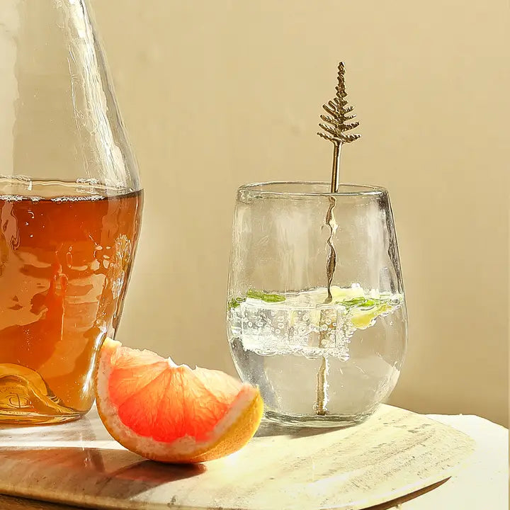 Pebbled Small Glasses - Set of 4