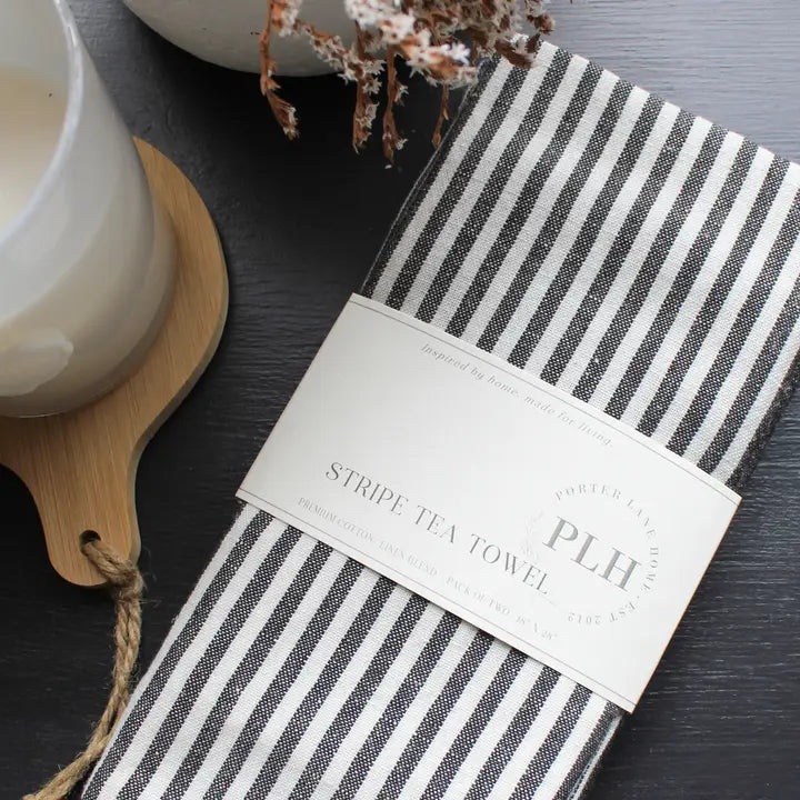 Stripe Tea Towel Set