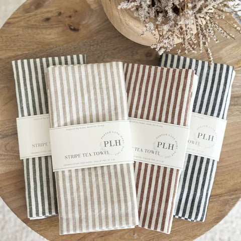 Stripe Tea Towel Set