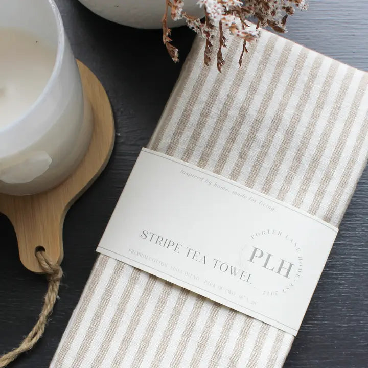 Stripe Tea Towel Set